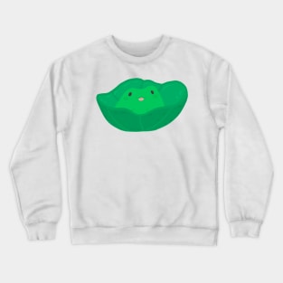 Froggy in a leaf Crewneck Sweatshirt